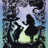 Набор для вышивания Bothy Threads XFT4 Alice in Wonderland (Алиса в Стране Чудес)