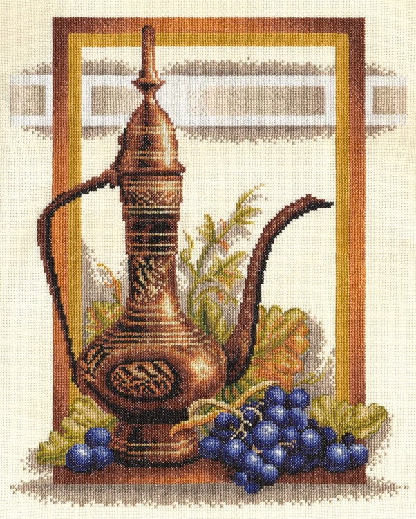 Набор для вышивания Панна N-0294 (Н-0294) Натюрморт с виноградом