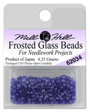 Mill Hill 62034 Frosted Blue Violet - Бисер Frosted Seed Beads