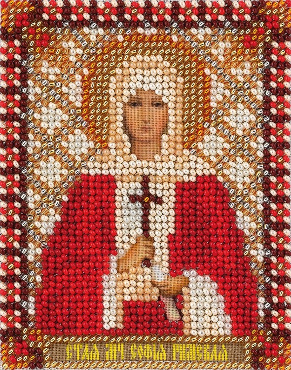Набор для вышивания Панна CM-1463 (ЦМ-1463) Икона Святой мученицы Софии Римской