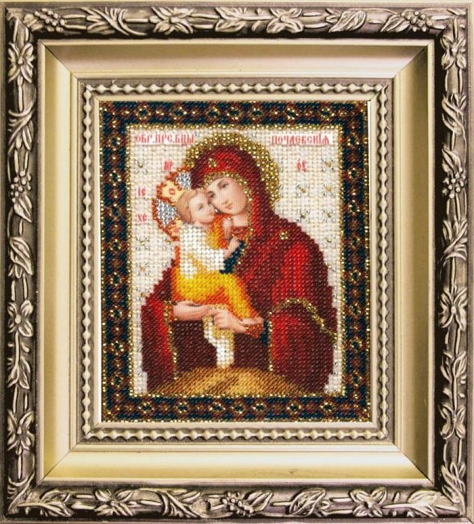 Набор для вышивания Чаривна Мить БЮ-011 Икона Божьей Матери Почаевская