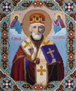 Панна CM-1818 (ЦМ-1818) Икона Святителя Николая Чудотворца Мирликийского