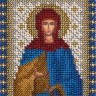 Набор для вышивания Панна CM-1464 (ЦМ-1464) Икона Святой Светланы Палестинской