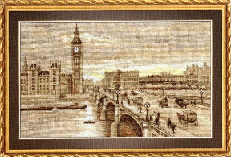 Набор для вышивания Панна GM-1254 (ГМ-1254) Лондон. Вестминстерский мост