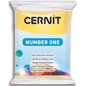 Efco 7941700 Полимерная глина Cernit №1, желтый насыщенный (100% opacity)