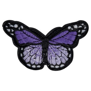 HKM 39256 Термоаппликация "Большая фиолетовая бабочка"