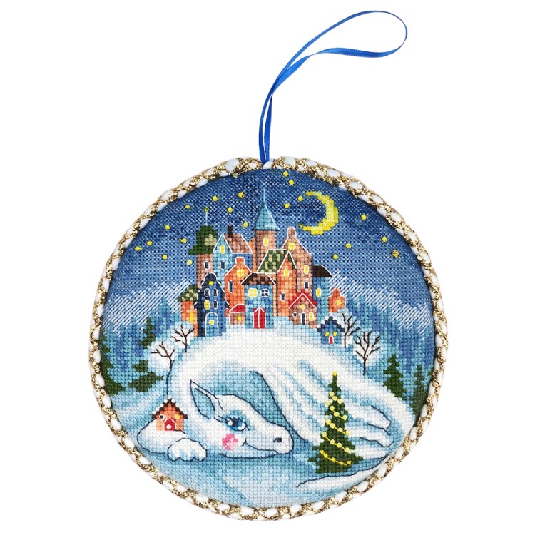Набор для вышивания Марья Искусница 21.002.32 Пинкип "Снежный дракон"