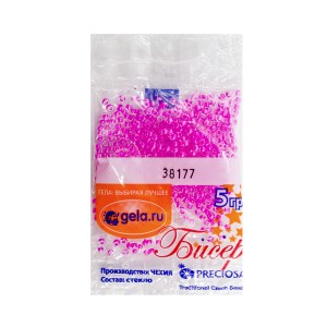 Preciosa Ornela 38177 Розовый бисер 10/0 5 г