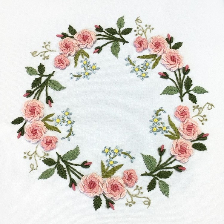 Набор для вышивания Панна JK-2140 Венок из роз