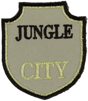 HKM 32692/1SB Термоаппликация "Jungle CITY"
