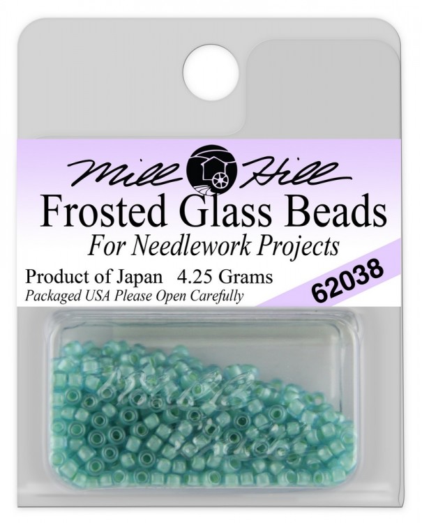 Mill Hill 62038 Frosted Aquamarine - Бисер Frosted Seed Beads