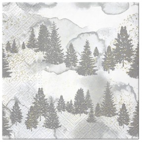 PAW Decor Collection SDL017900 Салфетка трехслойная для декупажа "Замороженная окружающая среда"