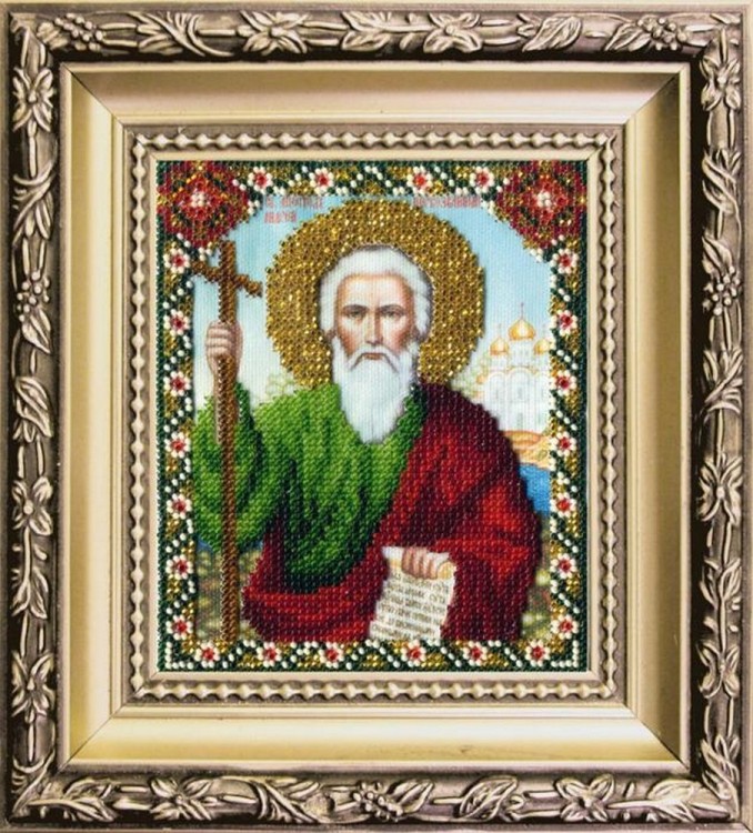 Набор для вышивания Чаривна Мить БЮ-015 Икона святого апостола Андрея Первозванного