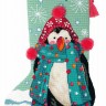 Набор для вышивания Dimensions 71-09160  Fuzzy Penguin Stocking