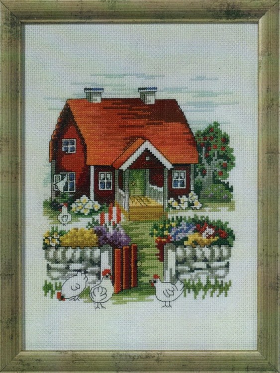 Набор для вышивания Permin 92-3125 Шведский домик