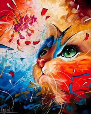 Paintboy GX3949 Яркий кот