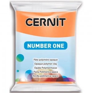 Efco 7941752 Полимерная глина Cernit №1, оранжевый насыщенный (100% opacity)