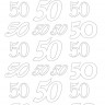 Knorr Prandell 1538474 Наклейки контурные "Цифры с №50"