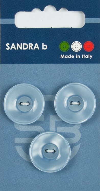 Sandra CARD125 Пуговицы, голубой