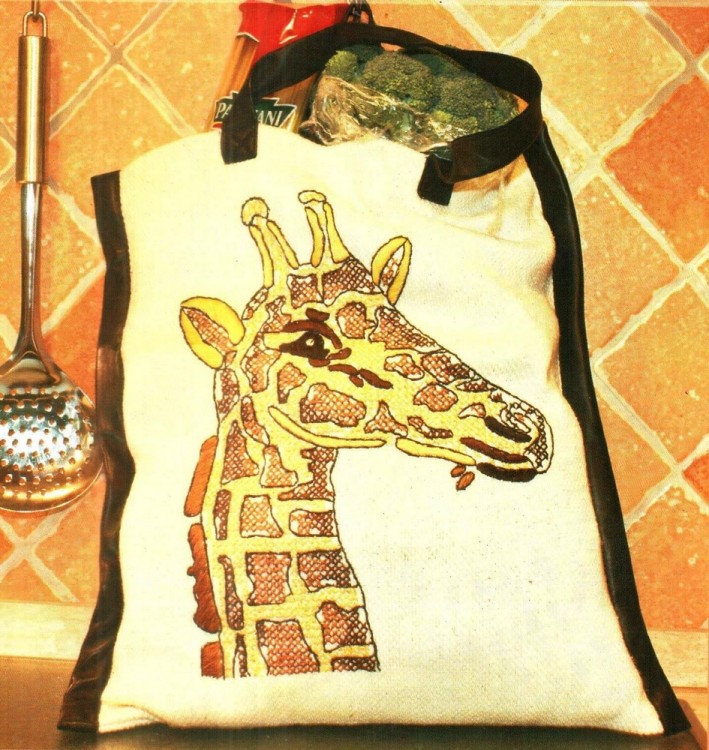 Набор для вышивания Duftin 10-731 Сумка "Жираф"