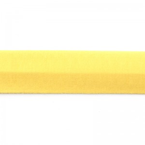 SAFISA 6598-20мм-32 Косая бейка хлопок/полиэстер, ширина 20 мм, цвет 32 - желтый