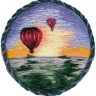 Набор для вышивания Панна JK-2185 Брошь "Воздушные шары"