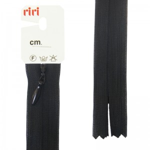Riri 6010917/65/2110 Молния потайная, неразъемная, 4 мм, 65 см, черный