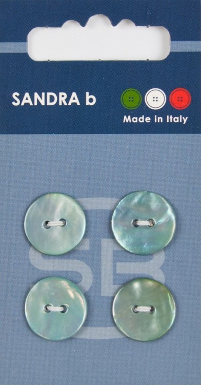 Sandra CARD126 Пуговицы, голубой