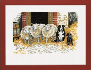 Eva Rosenstand 14-107 Овцы и собака