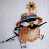 Набор для вышивания Heritage CDGR865E Птичка в саду