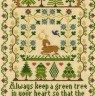Набор для вышивания Bothy Threads XS2 Green Tree (Зеленое дерево)