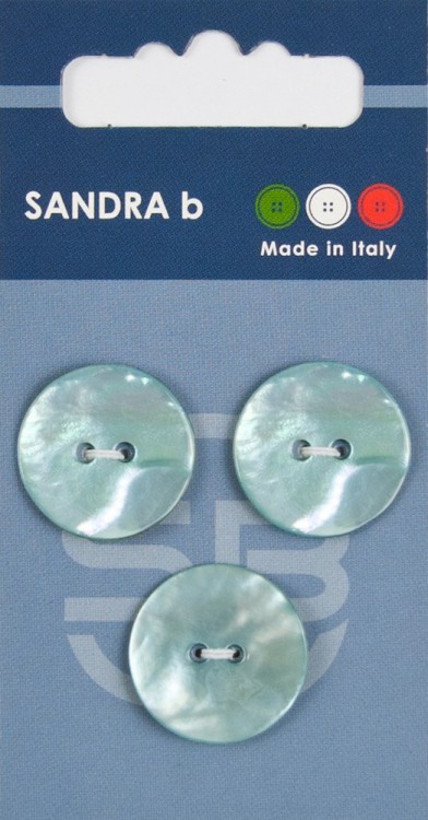 Sandra CARD127 Пуговицы, голубой