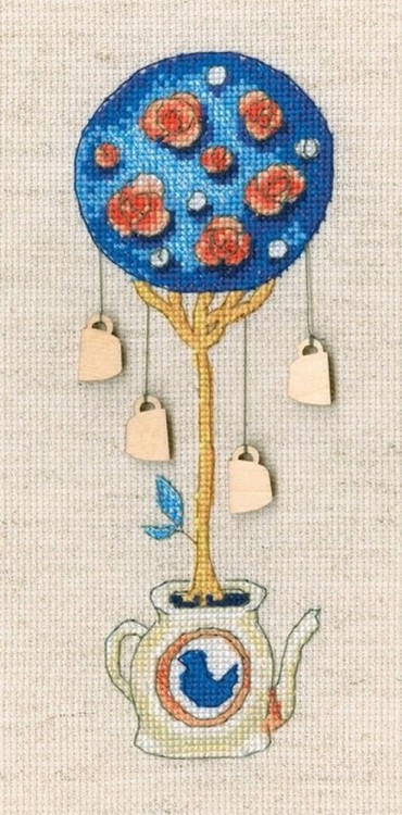 Набор для вышивания РТО CBE9013 Топиарий-дерево счастья