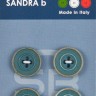 Sandra CARD128 Пуговицы, синий