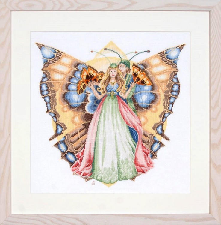 Набор для вышивания Lanarte PN-0021619 Butterflies