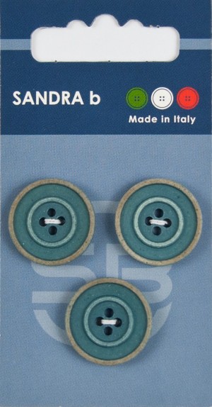 Sandra CARD129 Пуговицы, синий