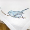 Набор для вышивания Luca-S FM017 Салфетка "Певчая птица"