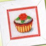 Набор для вышивания Vervaco PN-0011477 Пирожное с розочкой
