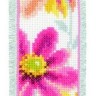 Набор для вышивания Vervaco PN-0157569 Закладка "Красочные цветы" (2 сюжета)