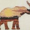 Набор для вышивания Maia 05040 Слон в саванне