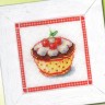 Набор для вышивания Vervaco PN-0011478 Пирожное с вишенками