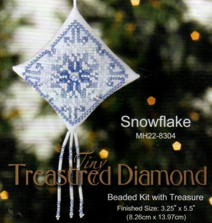Набор для вышивания Mill Hill MH228304 Snowflake