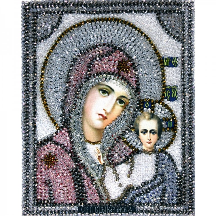 Набор для вышивания Образа в каменьях 7701 Казанская Божия Матерь