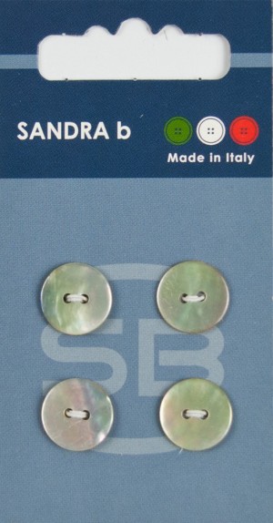 Sandra CARD031 Пуговицы, натуральный