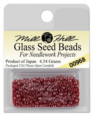 Mill Hill 00968 Red - Бисер Glass Seed Beads