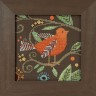 Набор для вышивания Mill Hill DM301813 Orange Bird (Оранжевая птица)