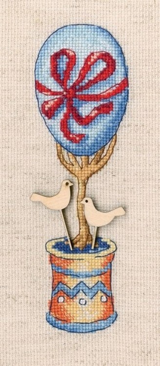 Набор для вышивания РТО CBE9009 Топиарий-дерево счастья