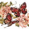 Набор для вышивания Чудесная игла 42-06 Пионы и бабочки