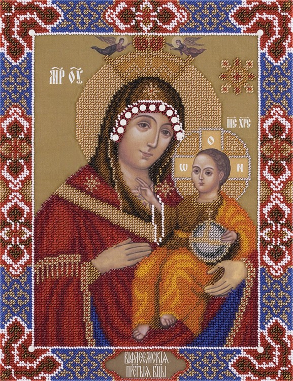 Набор для вышивания Панна CM-1684 (ЦМ-1684) Икона Божьей Матери Вифлеемская