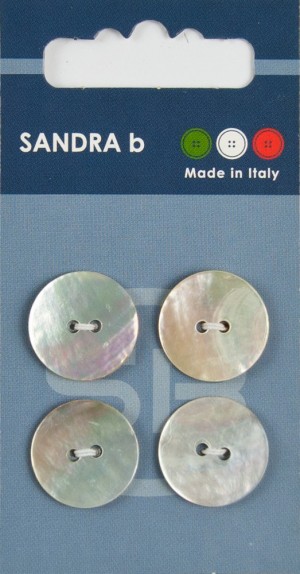 Sandra CARD033 Пуговицы, натуральный